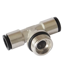 vendita online T maschio al centro girevole cilindrico bspp metrico Raccordi - Attacchi - Innesti - Valvole Konfit Srl